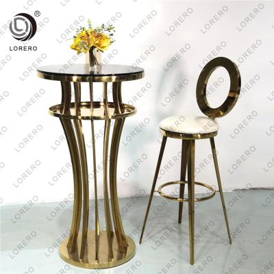 China Modern Wedding Lorero Factory Tent Party Stainless Steel Bar Table for sale