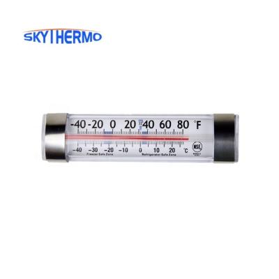 China Affordable Home Fridge/Freezer/Refrigeration Thermometer Glass Strip -40+20C/F for sale