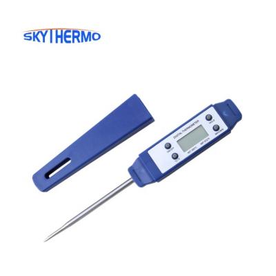 China Corrosion Resistance Electronic Food Thermometer with Super Long Probe for Cooking, Milk, Candy, BBQ and Grill for sale