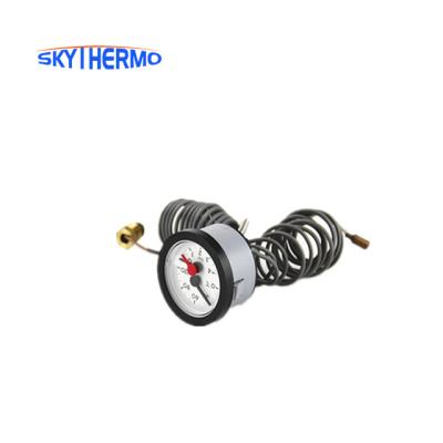 China ABS Crate Durable Industrial Thermomanometer Thermomanometer Capillary Thermometer Pressure Gauge for sale