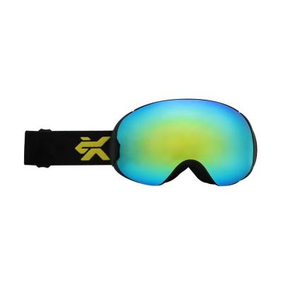 China Outdoor Snow Sports 2022 Anti Fog Skiing Adult Snowboarding Accessories Ski Snowboard Glasses Magnetic Skiing for sale