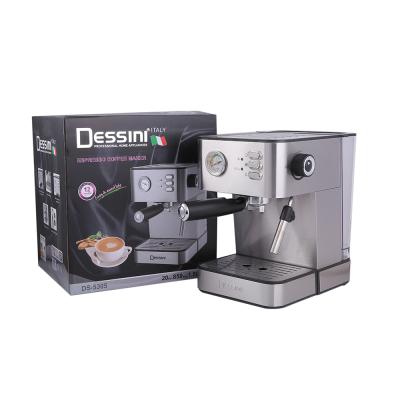 China High Quality Programmable Household Espresso Machine Cafe Espresso Commercial Coffee Maker DESSINI Garland Steam Type Automatic Espresso for sale