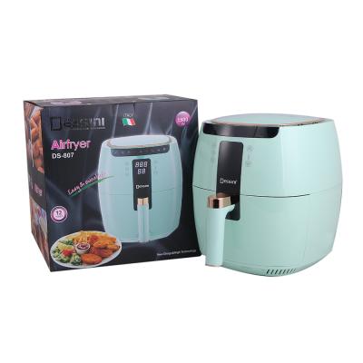 China New 6.5L Oven Air Fryer For Kitchen Multi Functional Adjustable Electric Healthy Oil Free Type Home Fryer DESSINI Household Fun for sale