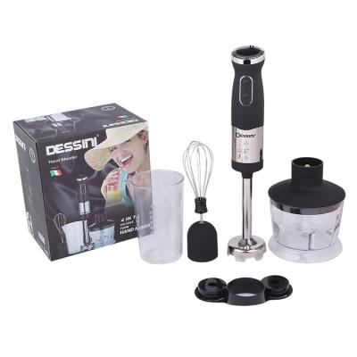 China MASHING DESIGN 4 in 1 Home Kitchen Food Blender Egg Beater Juice Vegetable Chopper Meat Grinder Hand Blender for sale