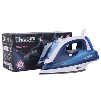 China Clothes Steam Iron DESSINI Iron Home Appliance Electric Steam Iron Full Function Steam Iron High Quality Household Electric Portable Clothes for sale