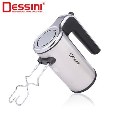 China With DESSINI Kitchen Stainless Steel Hand Beater Mixer Egg Beater Food Grade High Quality Home Electric Mixer for sale