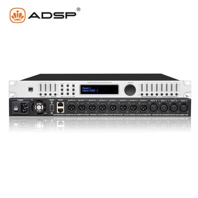 China Metal Professional  dsp speaker management system 4 in 8 out digital signal video dsp audio processor rs232  digital audio processor for sale