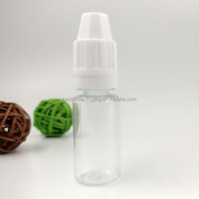 China Ejuice ISO8317 10ml Pure Nicotine Liquid Bottle For E-Cig Liquid for sale