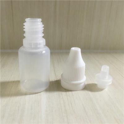 China Medical Eye Drops 5ml 10ml 30ml Empty PE Eye Dropper Bottle Plastic Eye Dropper Bottle With Child Safe Cap for sale