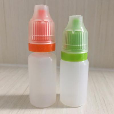 China Plastic type 3ml 5ml 10mll dropper Eliquid ejuice vape oil medicine medicine use and industrial PE bottles for sale