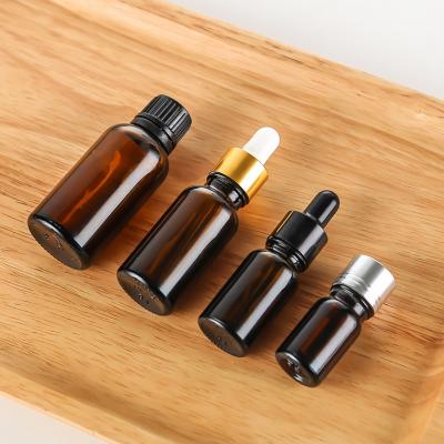 China 5ml Essential Oil Essential Oil Bottles Cosmetic Dropper Bottle Amber Glass Essential Oil Bottle for sale