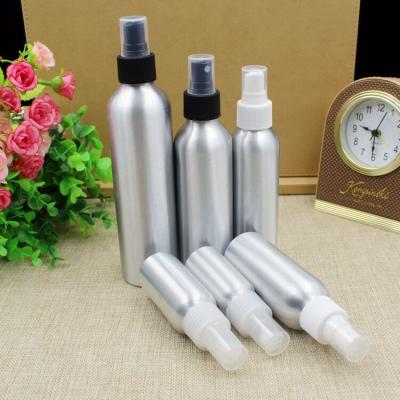 China Personal Care Cosmetic Packaging Essential Oil 30ml 50ml 100ml 120ml 150ml 250ml Aluminum Spray Bottle for sale