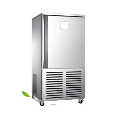 China Commercial Instant Food Iqf Instant Ice Cream Refrigerator Freezer Shock Blast Freezer Single-temperature 5-10 Pans -15 -15 Movable Blast Freezer for sale