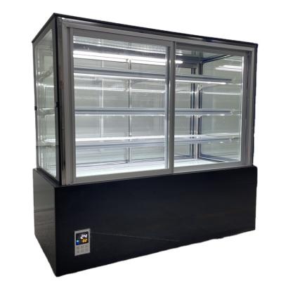 China Single-temperature Three Layers Front Door Cake Showcase Commercial Refrigerator for sale