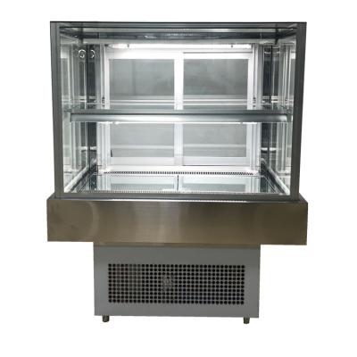 China Single-temperature bakery cake display refrigerator showcase cake display price bakery display cake display for sale