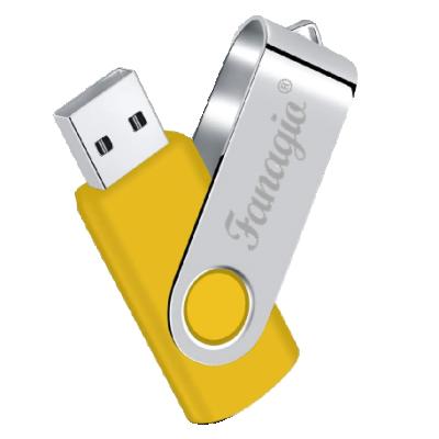 China Metal 360 Degree Rotation Mini USB Thumb Drives Customized Logo Twist USB Flash Drive for sale