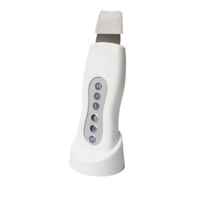 China Portable Ultrasonic Skin Scrubber Beauty Device DEEP CLEANSING Facial Cleansing for sale