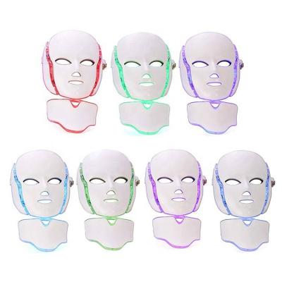 China Skin Tightening Newest Professional Led Treatment Mask With Electrodes for sale