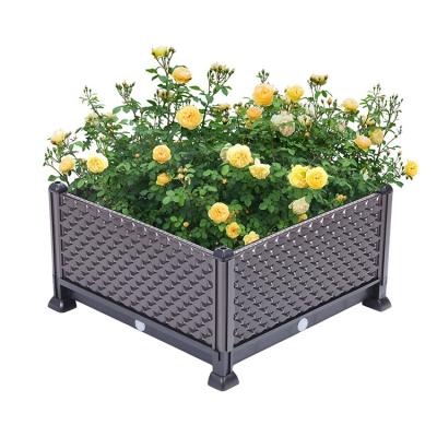 China Raised Garden Bed with Self Watering Brice Garden Vertical Planter Gallon Raised Garden Bed Corten Planter Boxes for Growing Vegetables for sale