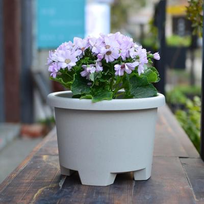 China BRICE Factory Creative Bottom Mesh Garden Self-watering Planter Form Plant Nursery Plastic Flower Pots For Garden Planter Plastic Flowerpot for sale