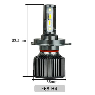 China Universal Automobiles First Class Quality Car Headlight Bulb H4 Led Headlight High Lumen Bulb For Car for sale