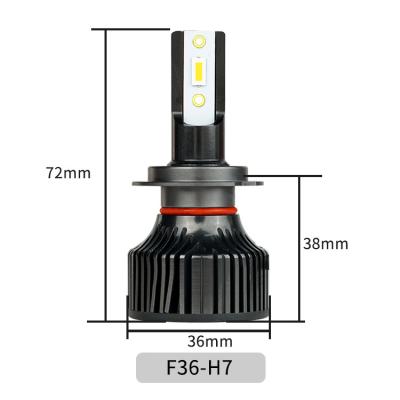 China Universal Automobiles 12V 55W 12000 Lumen Led Auto Car Light O3 H1 H3 H4 H7 H11 9005 9006 D2H Led Headlight Bulb for sale