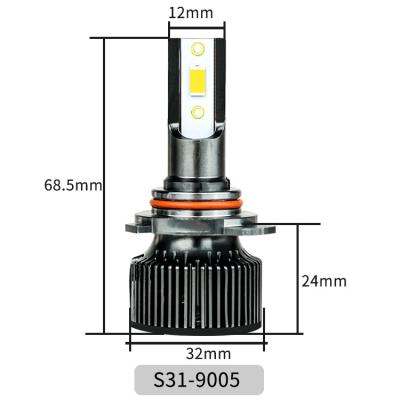 China Super Premium Quality 9005 Led Headlight Lumen Car Headlight Bulb For Auto Cars 9005 9005 for sale