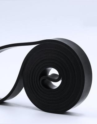 China Non-Slip Resistance Bands Custom Color Black Workout Loop Bands Hip To Resist Forming Long Glutes Trainer Latex Fitness Resistance Bands For Legs And Butt for sale