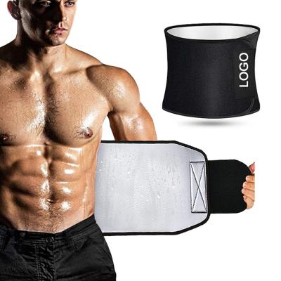 China High Quality Comfortable Breathable Elastic Body Stomach Wrap Waist Trainer Bandage Belly Sweat Sauna Support Belt With Personal Logo for sale