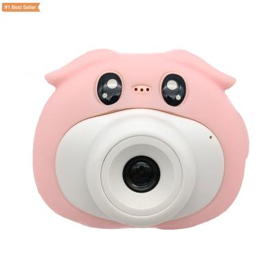 China 2.0 Inch IPS Screen Kids Digital Camera OEM Kids Gift Popular Toy Rechargeable Action Camcorder Games Digital Photo 1080p for sale