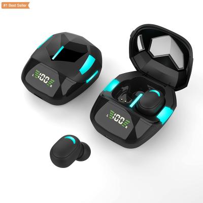 China Diamond Noise Canceling LED Display G7S Wireless Bluetooth Headset Gaming Earphone Waterproof Wireless Gamer Earbuds for sale