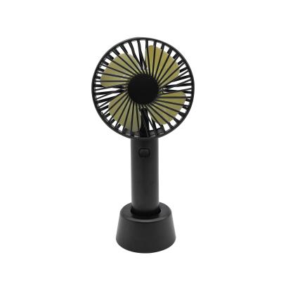 China Mini Fan 1200mAh Battery Powered Fan 3 Speed ​​USB Fan Desktop Portable Rechargeable Personal Board Promotional Gifts Mini Handheld Small for sale