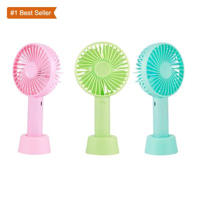 China Small USB Personal Electric Fan Mini Portable Handheld USB Fan Rechargeable Battery Powered Cooling Fan for sale