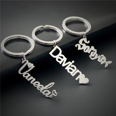 China Customized Customized Key Chain Stainless Steel Keyring Keychain for sale