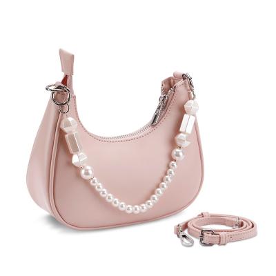 China Newest Hot Sale Singer Shoulder Bag For Women Fashinable Shoulder Bag With Pearl 2022 High Quality for sale