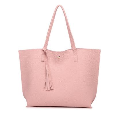 China 2022 New Water Proof Fashion PU Leather Trending Tote Bags Women Handbags Ladies for sale