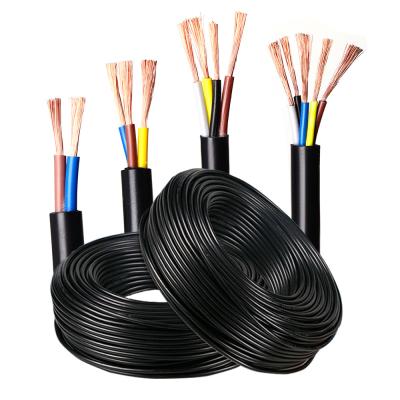 China 450V Copper Core Irrigation Control Wire RVV 2*0.75mm PVC Insulation for sale