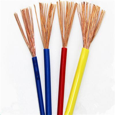 China Electric Single Core Copper Wire 4mm 450V Customizable PVC Power Cable for sale