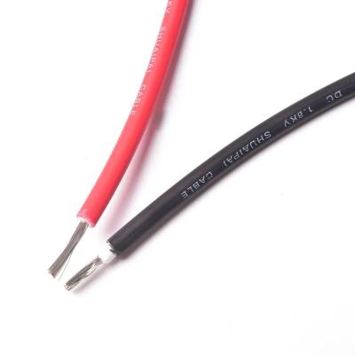 China H1Z2Z2-K Solar Power Cable With Copper Conductor And PVC Insulation for sale