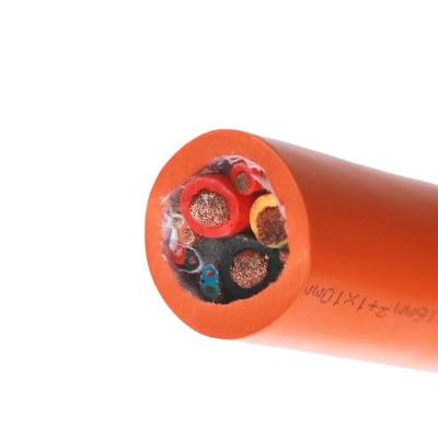 China Round Electric Car Charging Cable Fast Charging And Safety Operation for sale