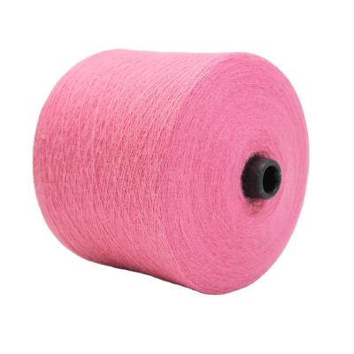 China Anti-Static 200 colors Stock avliable 28S/2 or 2/48NM angora like 50% viscose 29% PBT 21% nylon knitting core spun yarn for sale