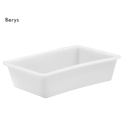 China Viable cheap price food grade plastic box small clear plastic box organizer for kichen refrigerator for sale