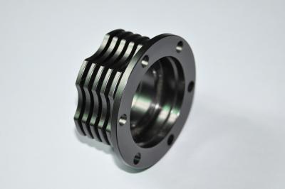 China Customised Metal Surface Treatment CNC Turning & Miiling Small Black Anodized Parts for sale