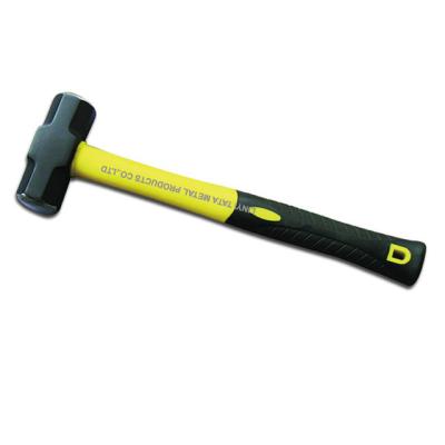 China Sledge hammer with fiberglass handle for sale