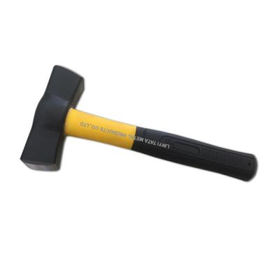 China Spanish type stoning hammer with fiberglass handle for sale