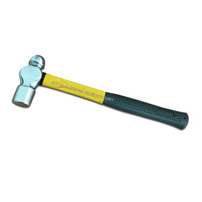 China Ball pein hammer with fiberglass handle for sale