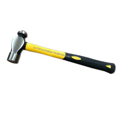 China Ball peen hammer with fiberglass handle for sale