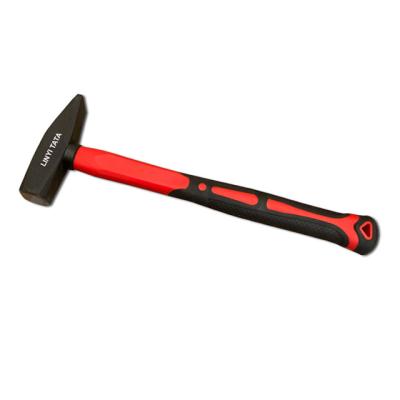 China Machinist hammer with fiberglass handle for sale