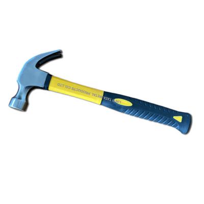 China American type claw hammer with fiberglass handle for sale