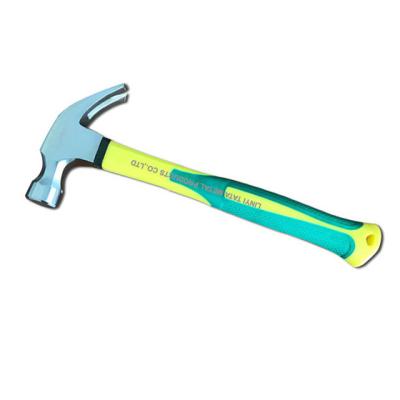 China American type claw hammer with fiberglass handle for sale